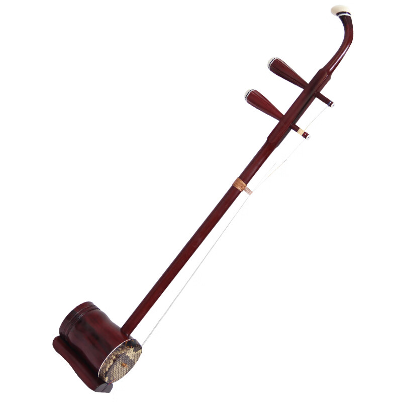 艾牧广东 潮汕音乐圆筒高胡成人演出练习演奏民族拉弦乐器紫檀木gd-04