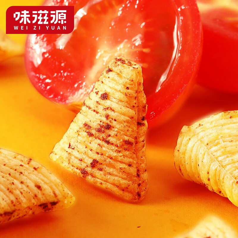 味滋源 牛脆角 混合味 独立袋装 酥脆膨化食品 牛角脆锅巴 牛脆角 混合味 500g/箱 3箱