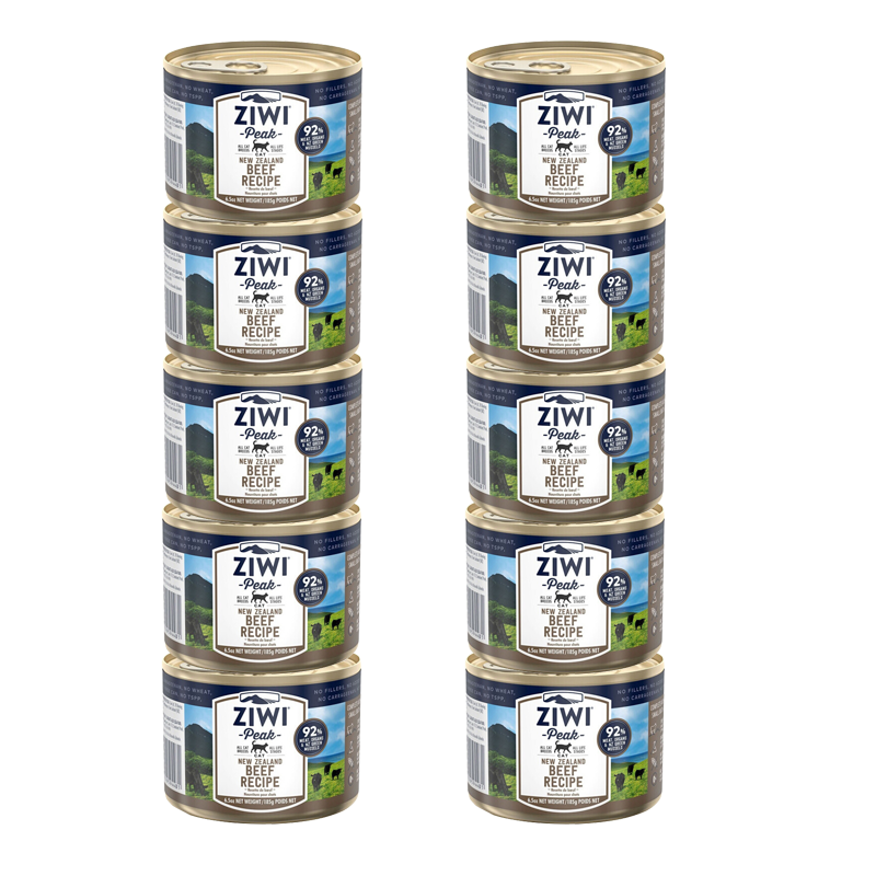 �����۷� ZIWI è��ͷè�� 185g/�� ���������� ��ʳ�� ȫèͨ�� ʪ�� 10�� 258.9Ԫ