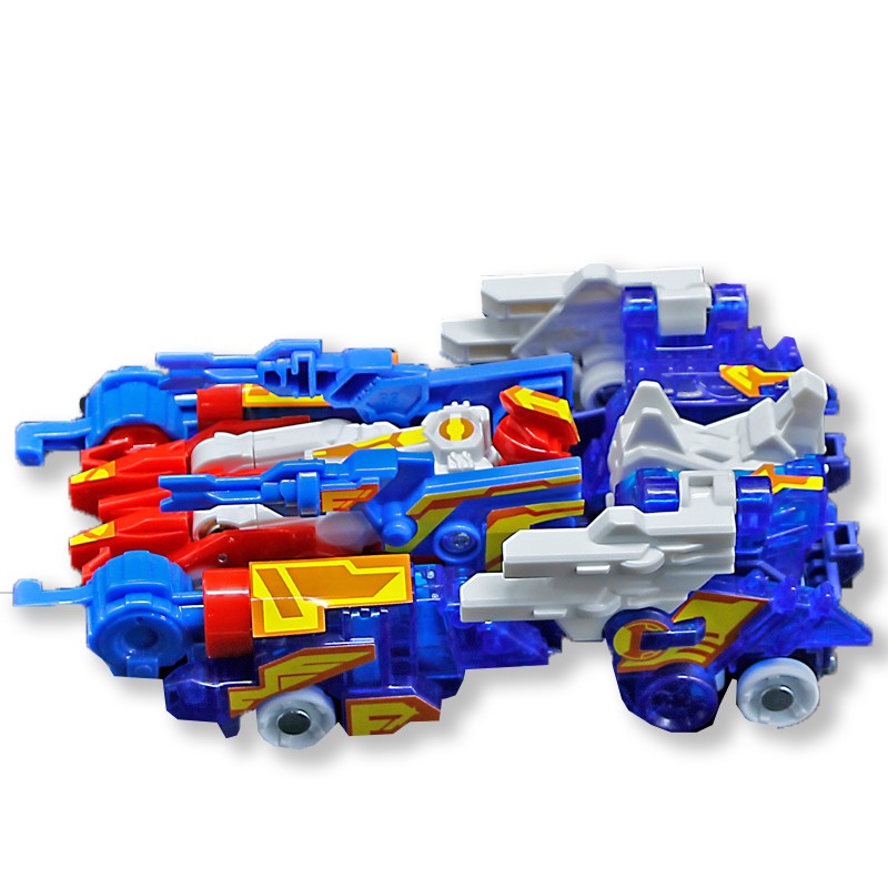 正版爆裂飞车3猎天魄4暴力变形车玩具套装男孩 御星神【弹射合体】