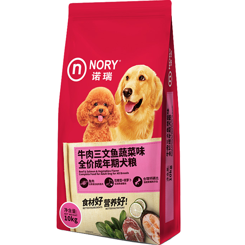 探索诺瑞宠物狗粮：价格比较、口味、评测|查看狗干粮商品历史价格的网站
