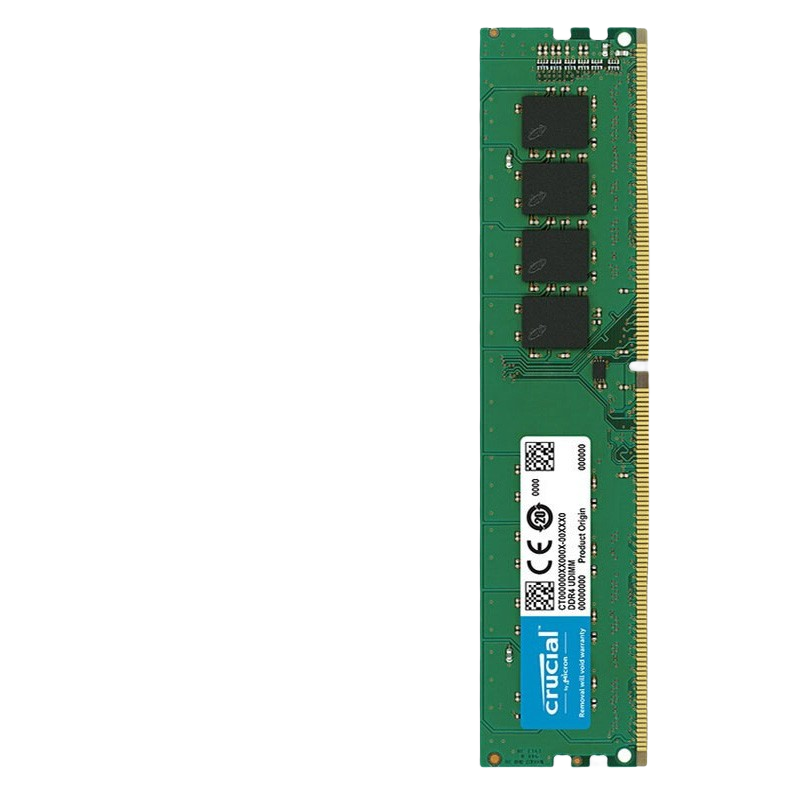 Crucial 英睿达 DDR4 2400MHz 台式机内存 普条 4GB CB4GU2400