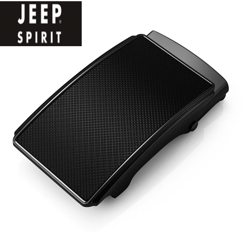 jeep spirit无牙皮带扣头自动扣男士腰带压扣3.