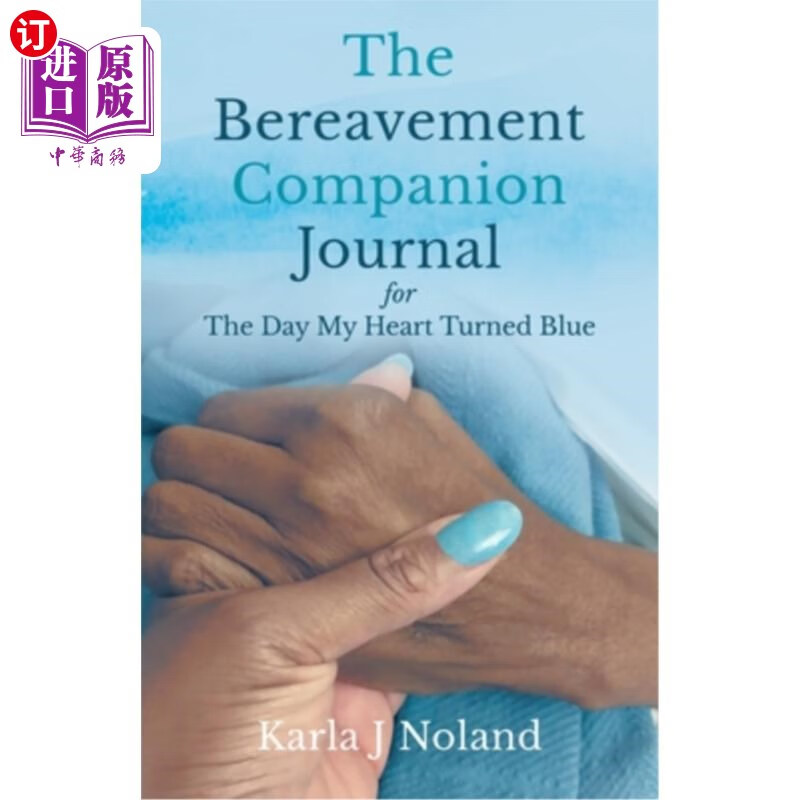 海外直订the bereavement companion journal for the day my heart