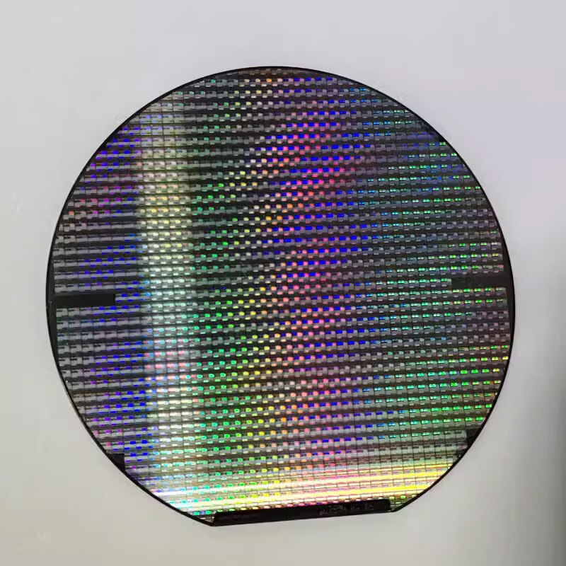 化科 晶圆 硅片wafer集成电路cpu芯片ic半导体cmos光刻片 柠檬黄6寸hv