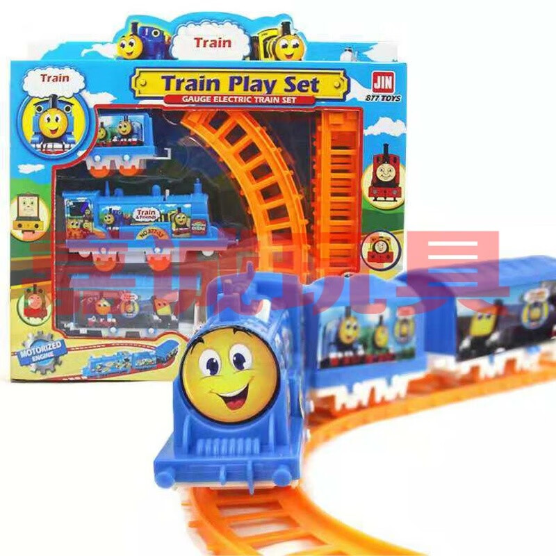 儿童托马斯小火车轨道套装电动火车玩具礼盒装玩具赛车 托马斯小火车轨道（1套装电池）
