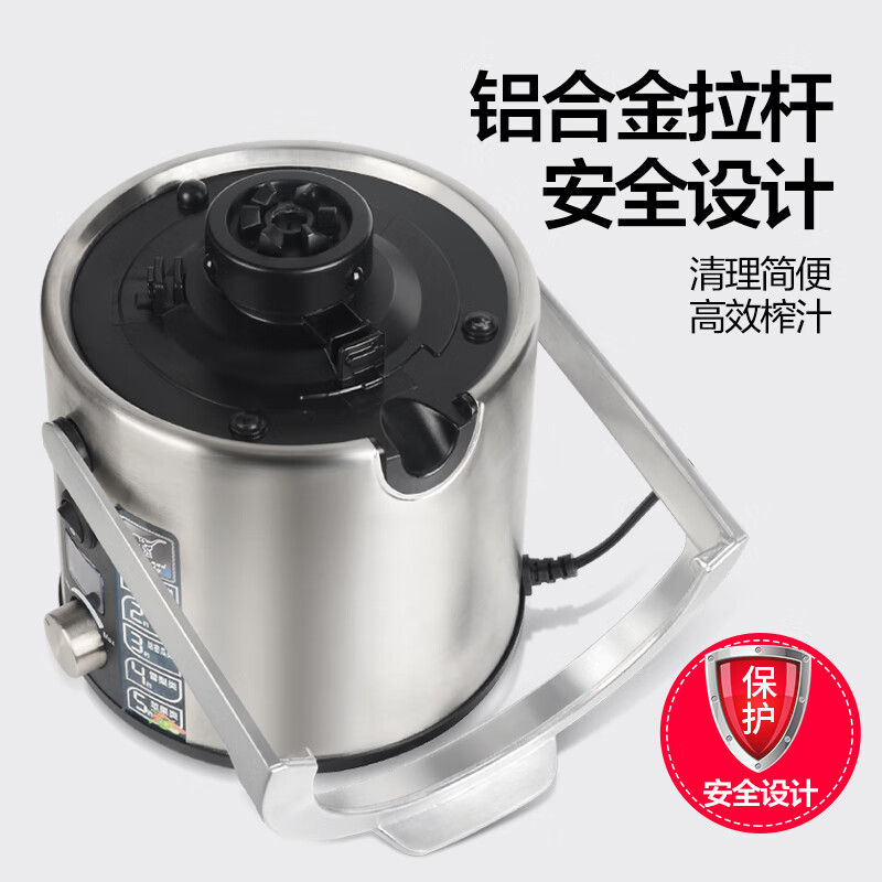 象好（Ashoo） 榨汁机商用 多功能渣汁分离大口径炸果汁机全自动鲜榨水果大型 家用养生果汁机原汁机 SH-869E榨汁机