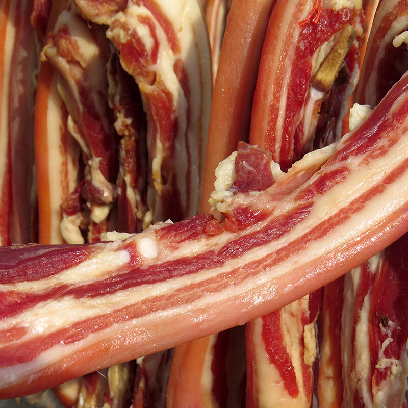 味巴哥(mostdelicious)正宗江西农家自制土猪腊肉咸肉日晒风干五花