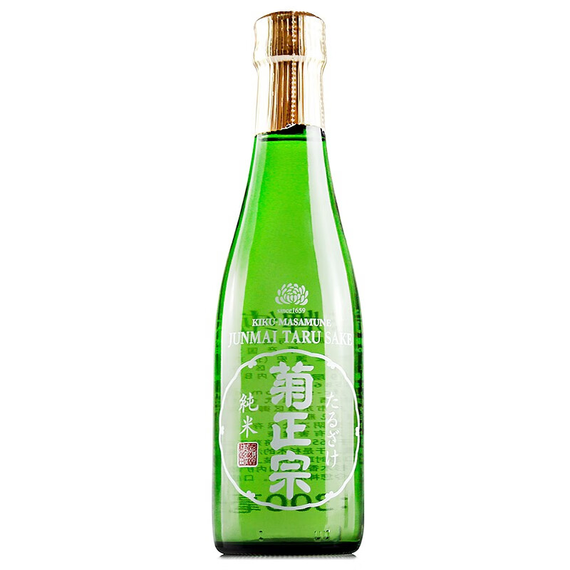 菊正宗清酒冷酒日本原装进口洋酒日本酒米酒樽酒纯米酿造 300ml