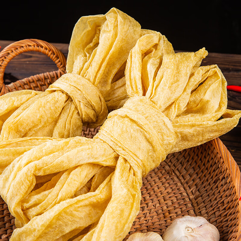 咔芙滋老式豆皮蛋白肉人造肉豆腐皮豆制品大豆素肉油豆皮火锅凉拌食材