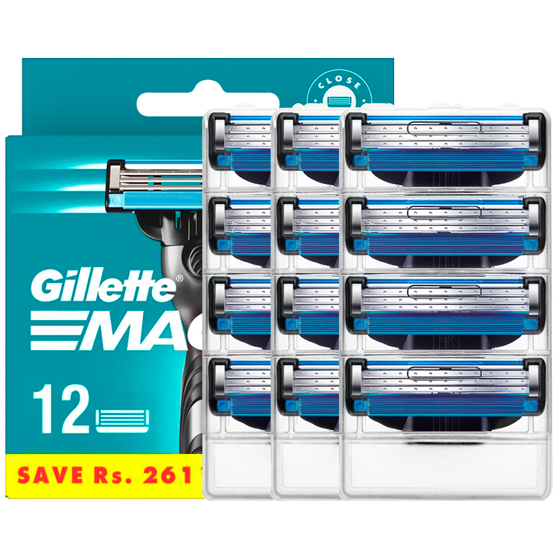 ���ڲ��������У�Gillette������3�����˺��������뵶�ֶ��κ���Ƭ���ܵ�ͷ �����װ�� ����3 12��ͷ 366Ԫ��4��(��91.5Ԫ/��)