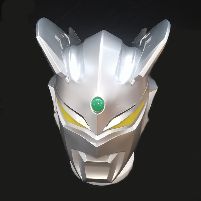 创京懿选黑暗赛罗头盔 黑暗洛普斯赛罗奥特曼头盔可穿戴触控可发光