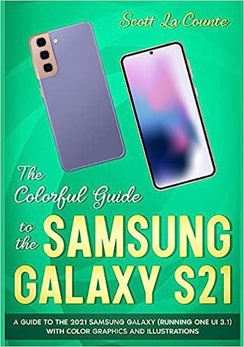 colorful guide to the samsung galaxy s21: a guide to the 2021
