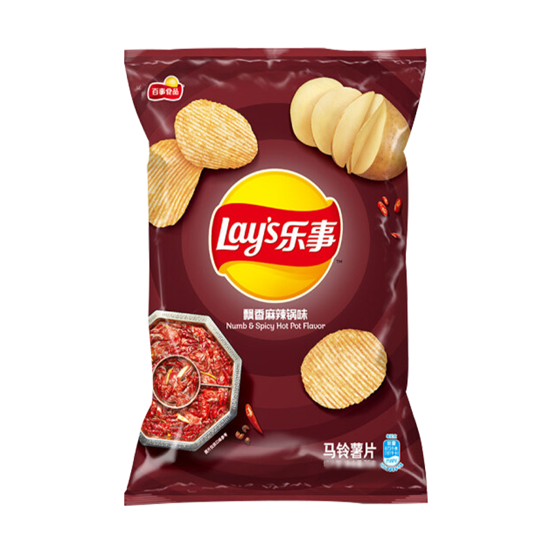 乐事(lays) 薯片原味多口味可选薯片网红膨化食品居家追剧零食年货节