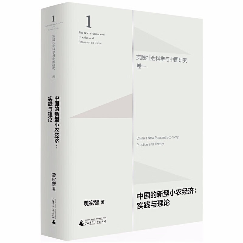 中国的新型小农经济：实践与理论（实践社会科学与中国研究·卷一）  黄宗智 著  广西师范本社