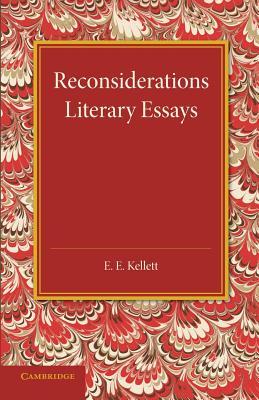 预订reconsiderations: literary essays