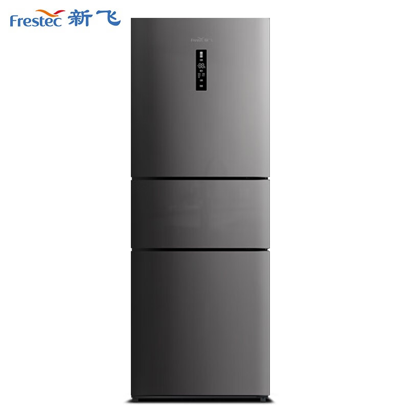 新飞(Frestec)260升变频一级能效三门冰箱中门宽幅变温家用无霜智能变温 节能低音BCD-260WK3AT