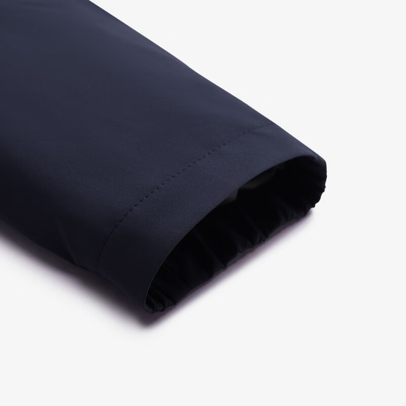 MAYOR男装 秋季立领可脱卸帽卡其色男士茄克 蓝色 M (170/92A)