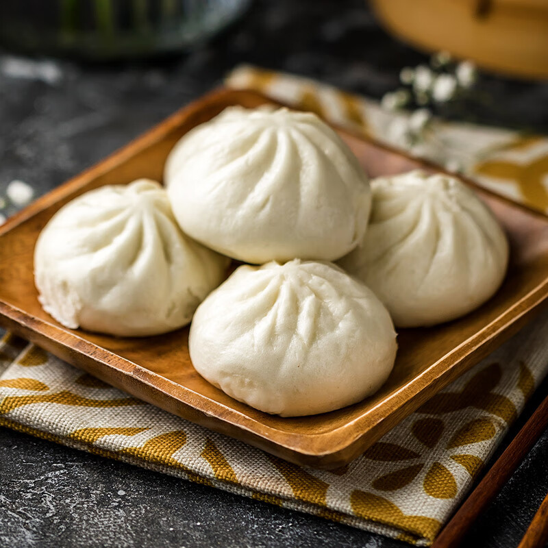 猪肉包营养早餐鲜汁鲜肉包子点心速冻面点食品半成品肉包24只 香菇