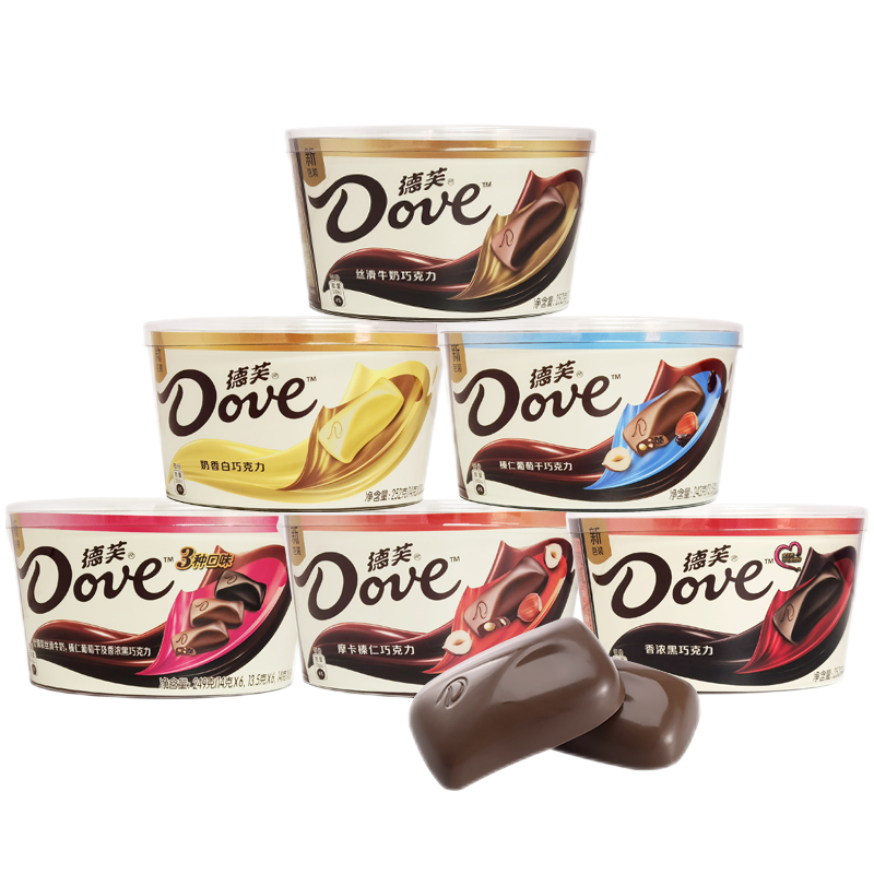 德芙(Dove)巧克力礼盒装碗装价格走势及用户评测|怎么查看京东巧克力历史价格