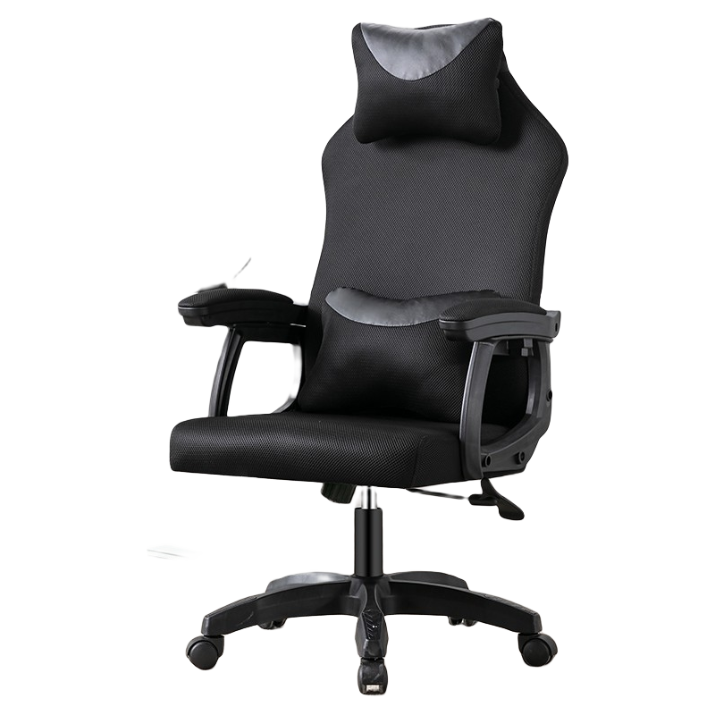 椅品汇 人体工学电脑椅 会议办公椅 电竞座椅 老板靠背椅可躺 家用学生学习椅子 [三代170°可躺]3D特网-黑色
