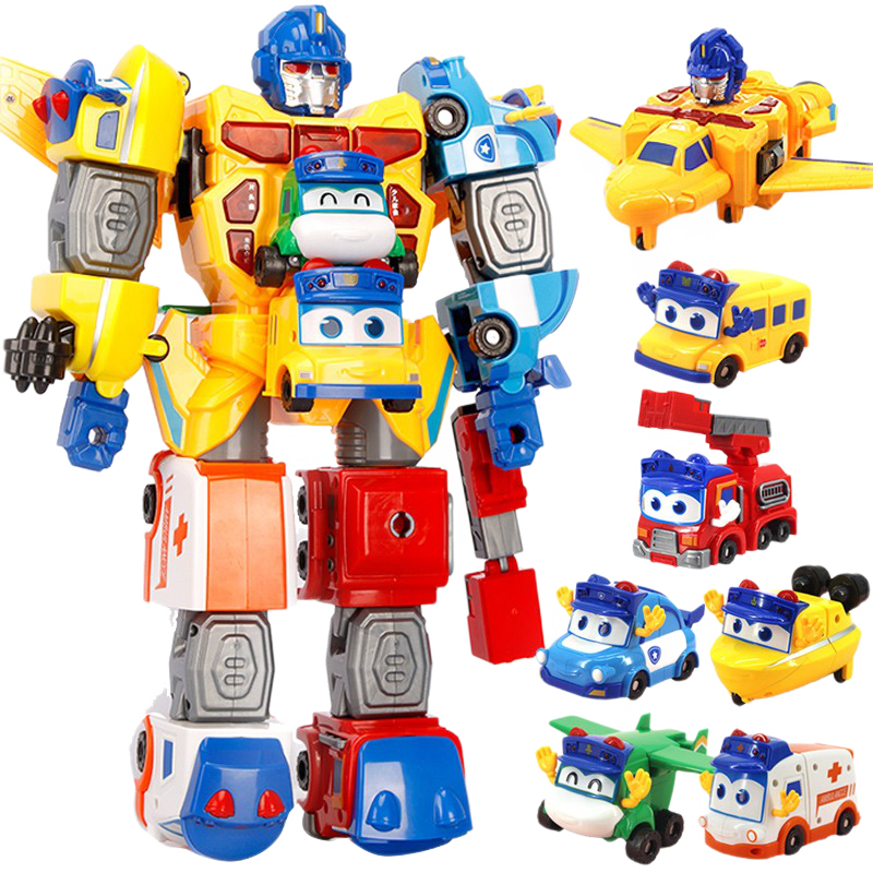 锦江卡通周边玩具歌德磁吸拼插组合机器人车长品牌推荐|怎么看京东卡通周边最低价