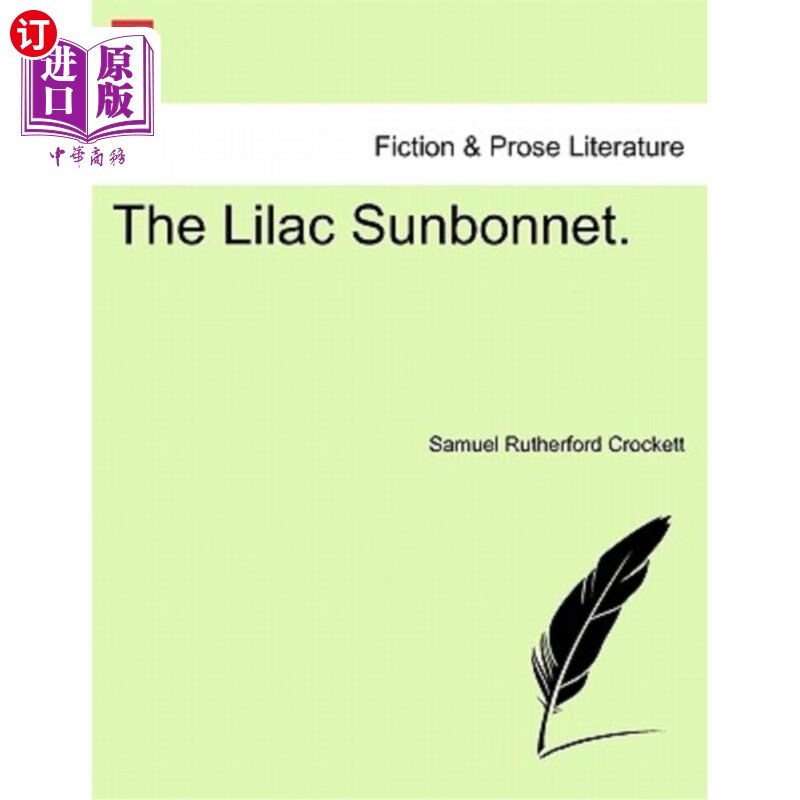 海外直订the lilac sunbonnet. 丁香太阳帽.