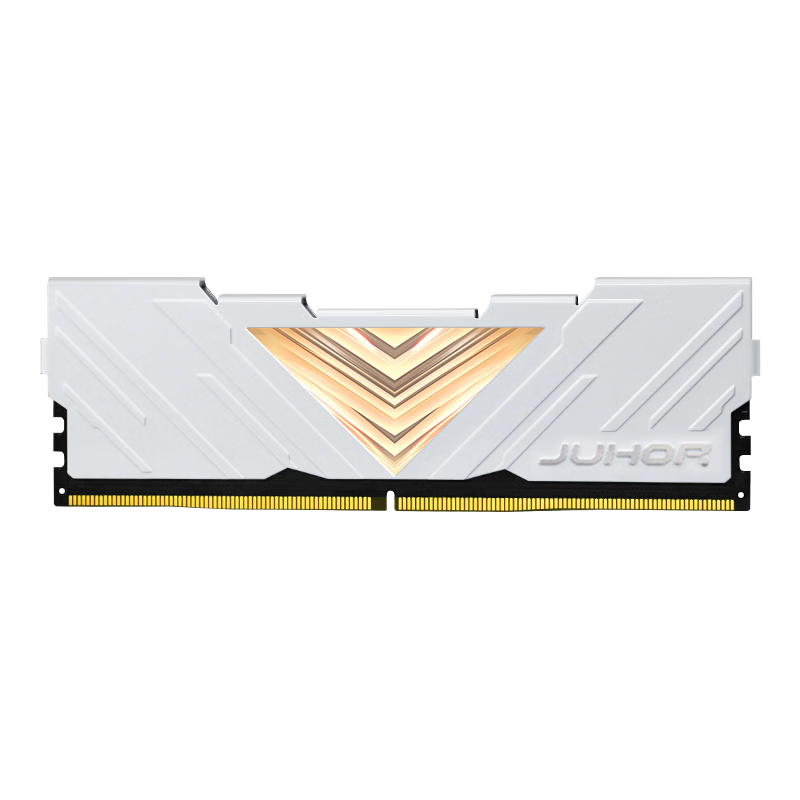 玖合(JUHOR) 16GB DDR5 5600 台式机内存条 忆界系列白甲