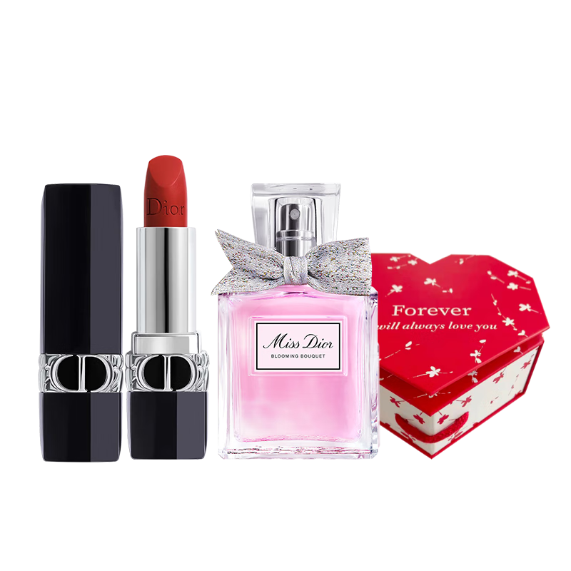 迪奥Dior口红香氛高定礼盒送女友生日礼物