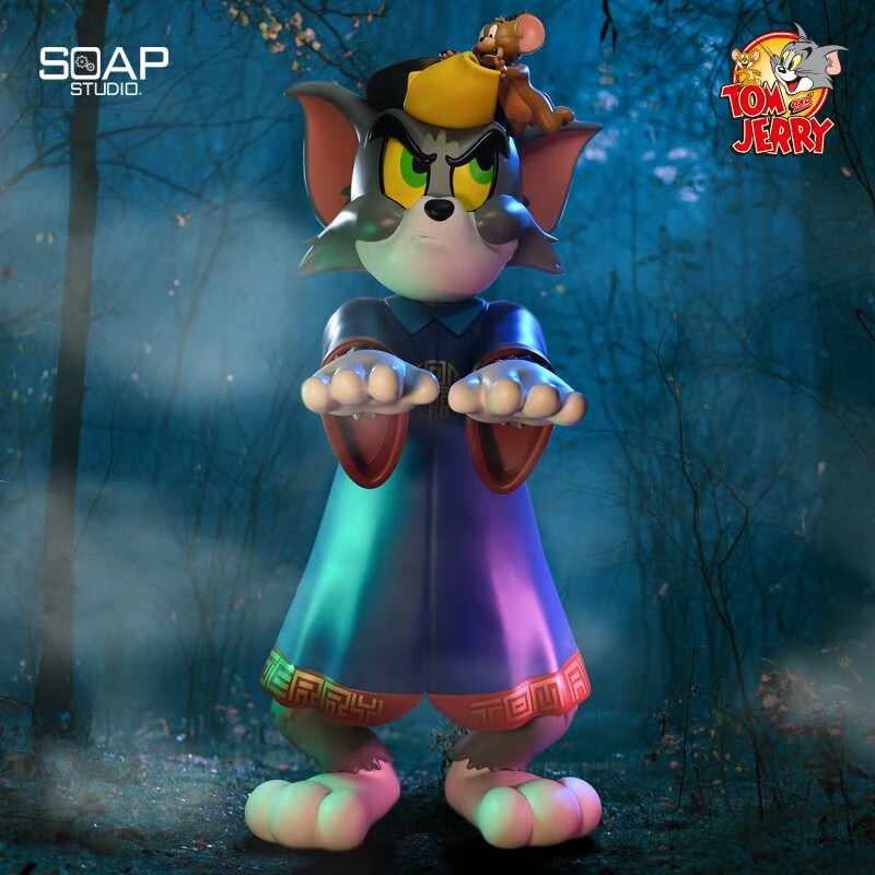 soap studio 猫和老鼠僵尸造型人偶潮玩动漫人偶玩生日礼物圣诞情人