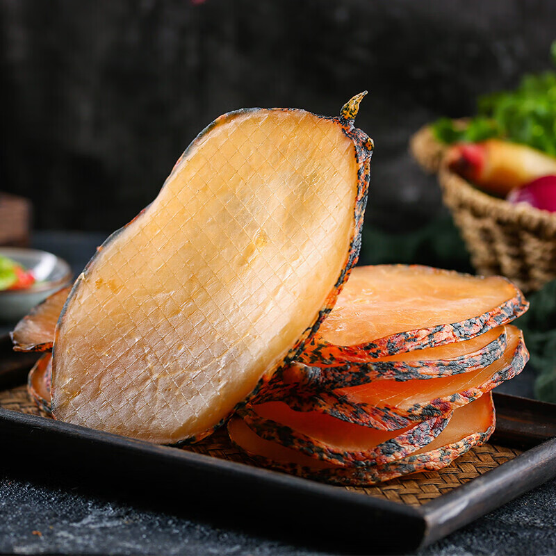 兜米呱 水味源 煲汤材料淡干响螺片海产品干货 海螺片鲍螺片螺肉干片