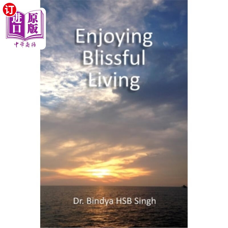 海外直订enjoying blissful living 享受幸福的生活