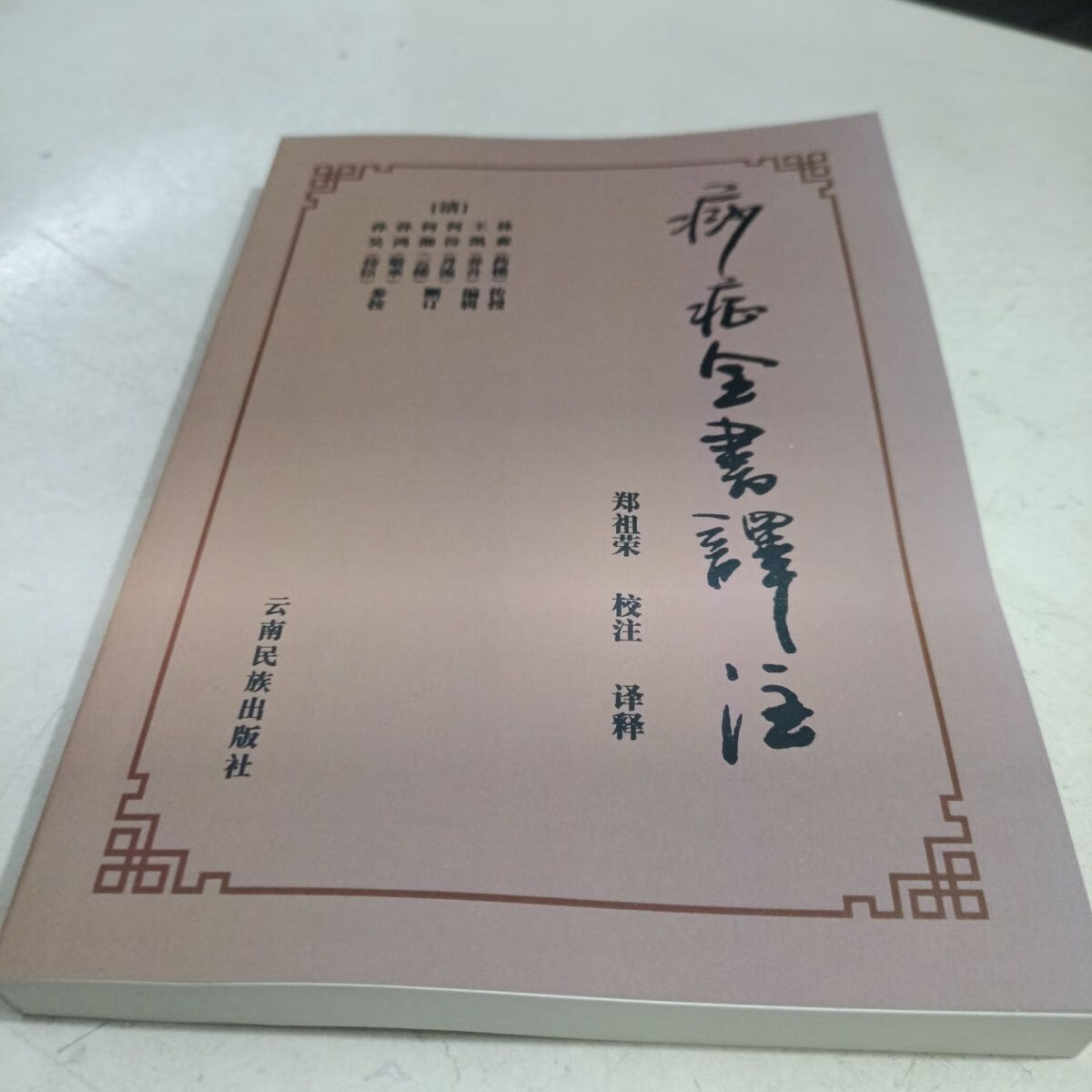 痧症全书译注 郑祖荣 现货