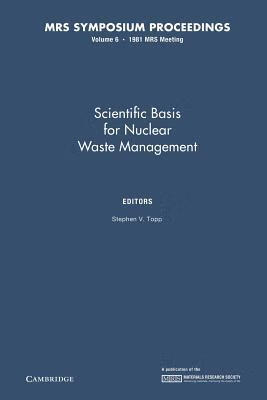 预订Scientific Basis for Nuclear Waste Management IV