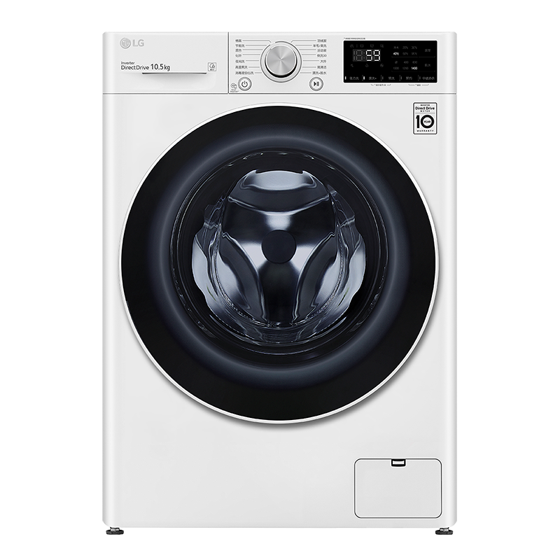 LG 乐金 纤慧系列 FLX10N4W 直驱滚筒洗衣机 10.5kg 白色