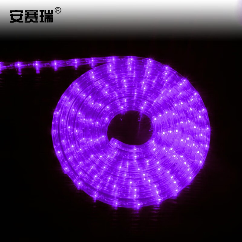 安赛瑞 led装饰灯条 装饰串灯 100米/卷 节日氛围灯造型灯带 紫色