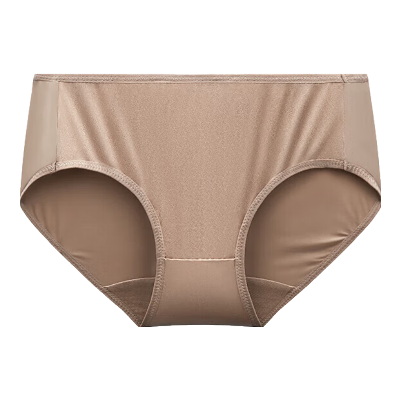 松山棉店天然桑蠶絲女士?jī)?nèi)褲真絲潤(rùn)膚輕薄透氣吸濕簡(jiǎn)約中腰性感
卡其色M