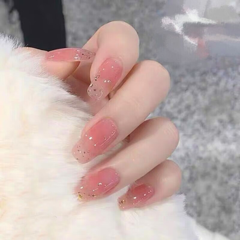 孜甲花 假指甲贴片网红抖音 夏季刚需 美甲成品 安全环保 图二款中号