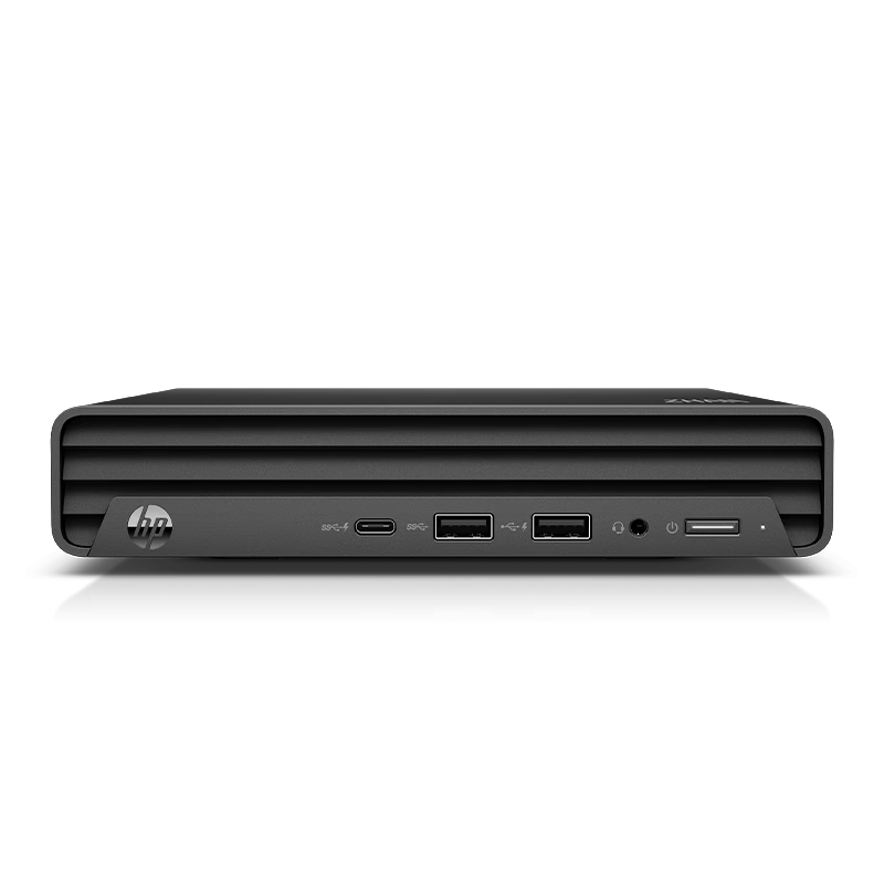 HP 惠普 战66 Mini 十二代酷睿版 台式机 黑色（酷睿i5-1235U、核芯显卡、16GB、512GB SSD、风冷）