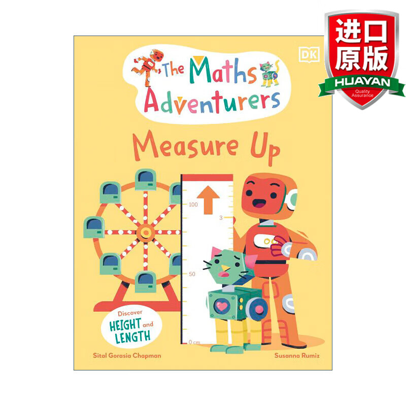 adventurers measure up 英文原版 数学冒险家系列 测量 精装 英文版