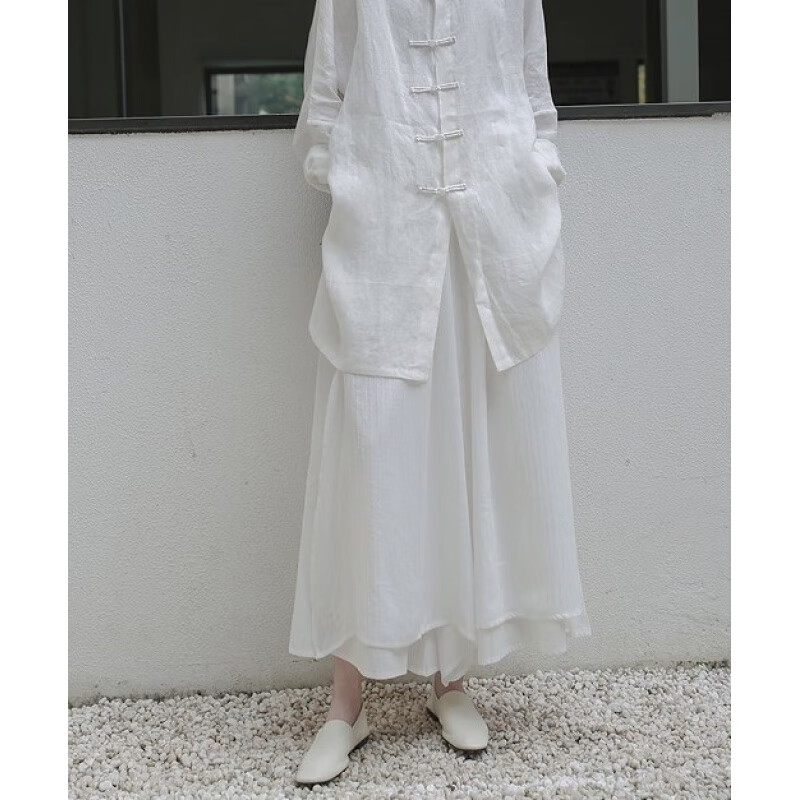 芬格顿禅舞舞蹈服装茶艺服禅意女装设计感小众盘扣宽松衬衣汉服中式