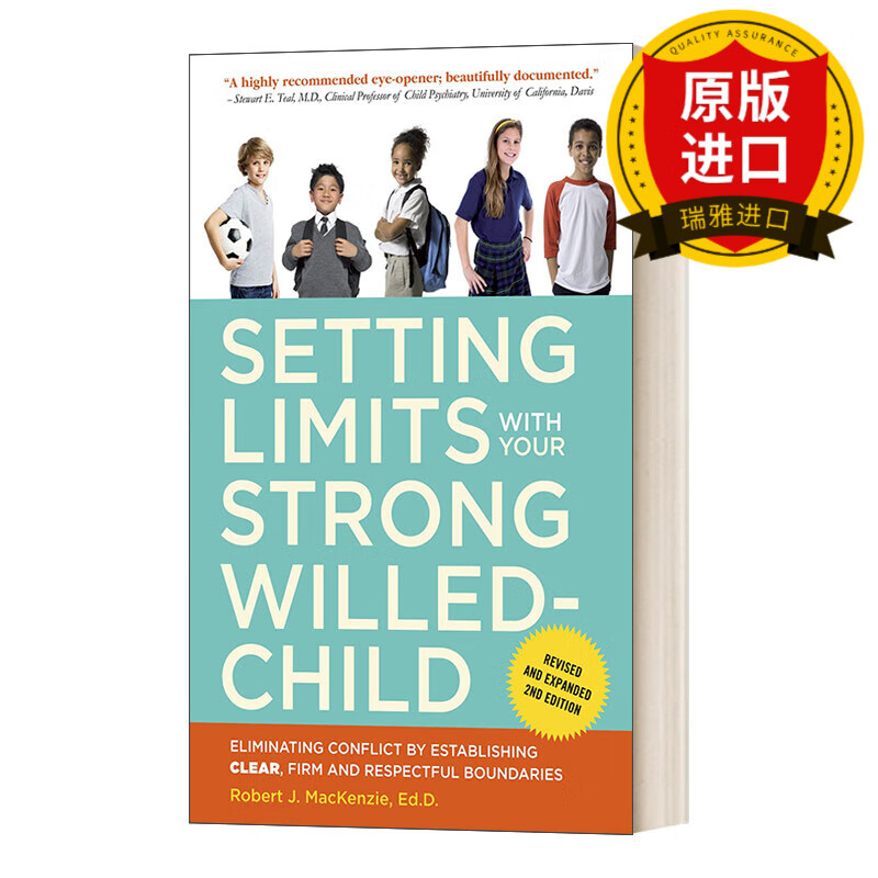 英文原版 为你意志坚强的孩子设定界限 修订和扩展第二版 setting