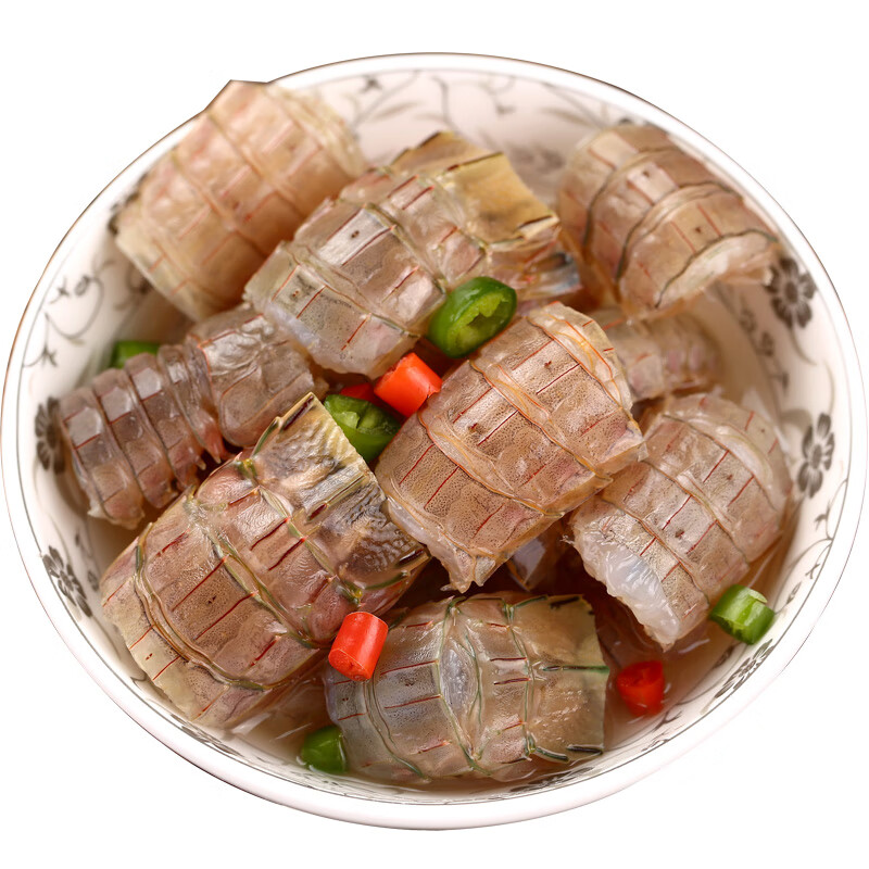 虎钢馋宁波特产醉虾姑琵琶虾虾爬子濑尿虾皮皮虾醉富贵虾海鲜