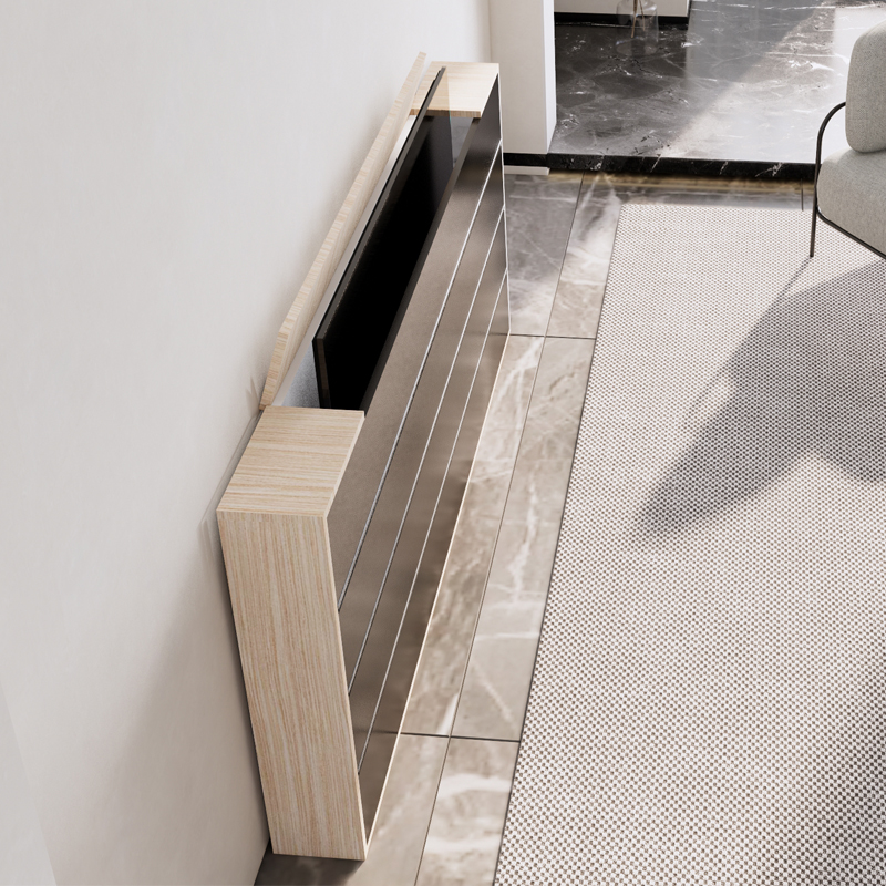 超薄电视柜智能升降电视柜极简设计落地新式客厅简约现代 适用于43-75