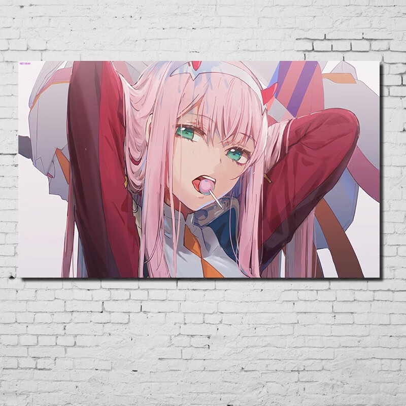 国家队darling动漫,darling国家队02动漫 darling in the franxx国家队动漫海报周边房间宿舍装饰墙贴壁画 nb