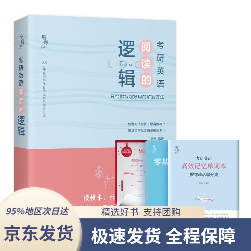 唐迟2024考研英语慢慢来系列 阅读的逻