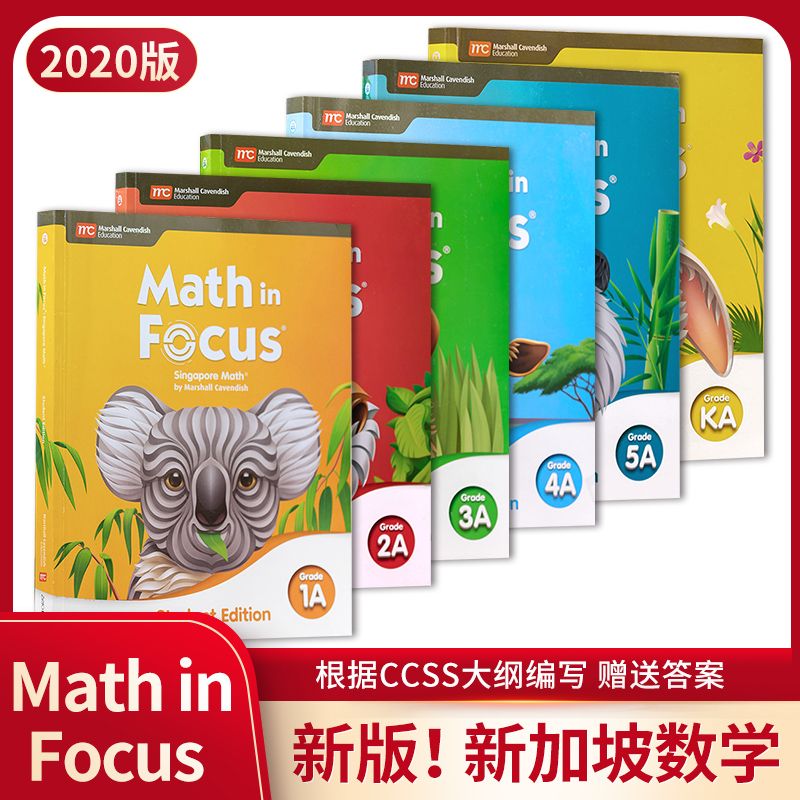 美版新加坡小学数学Math in Foc