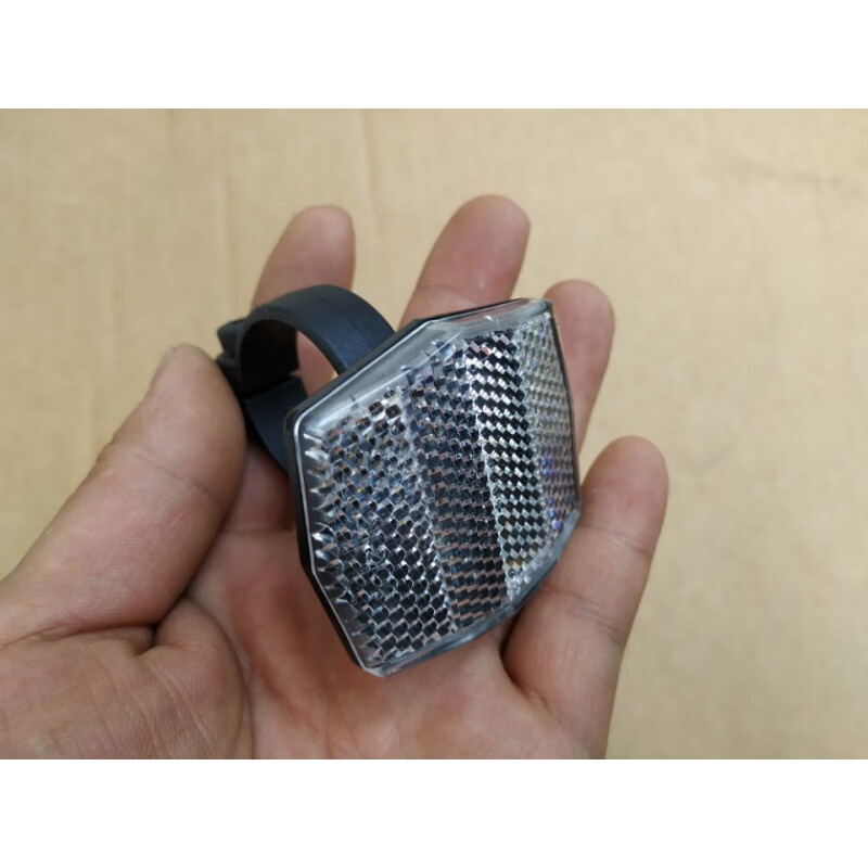 铺路鹰pave hawk自行车前反光板山地自行车前后反光片 台产22点2白色