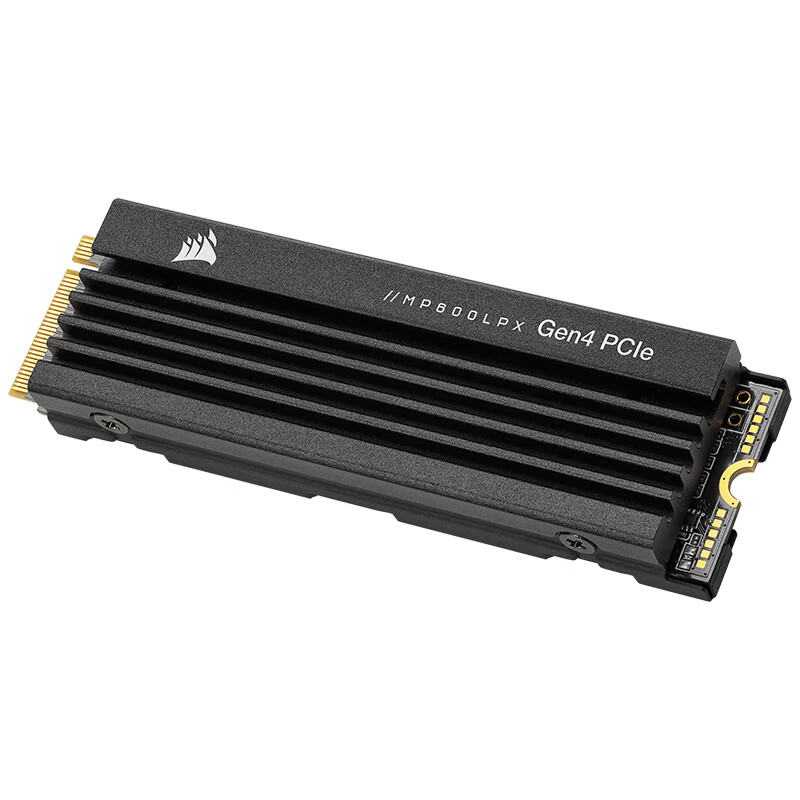 美商海盗船uscorsair4tbssd固态硬盘m2接口pcie40nvme协议mp600prolpx