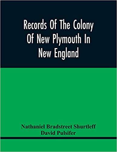 预订records of the colony of new plymouth in new eng